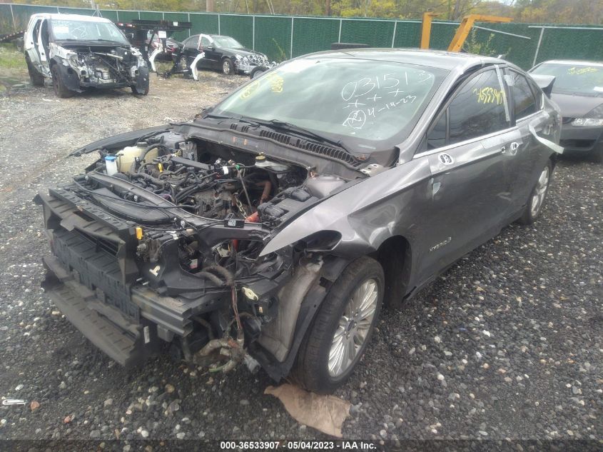 2013 FORD FUSION SE HYBRID - 3FA6P0LU2DR304933