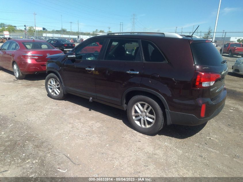 2015 KIA SORENTO LX - 5XYKT3A61FG627569