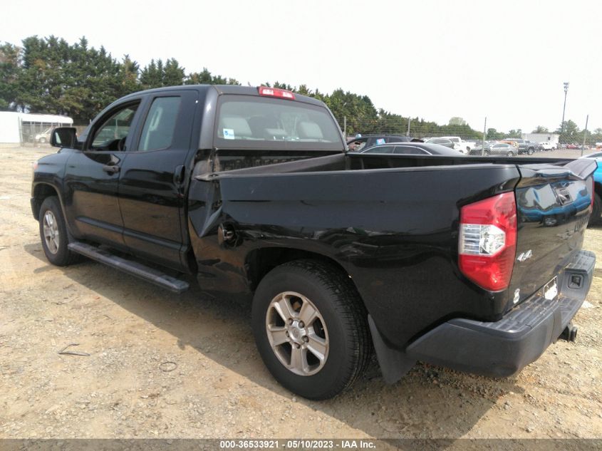2016 TOYOTA TUNDRA 4WD TRUCK SR/SR5 - 5TFUM5F18GX068955