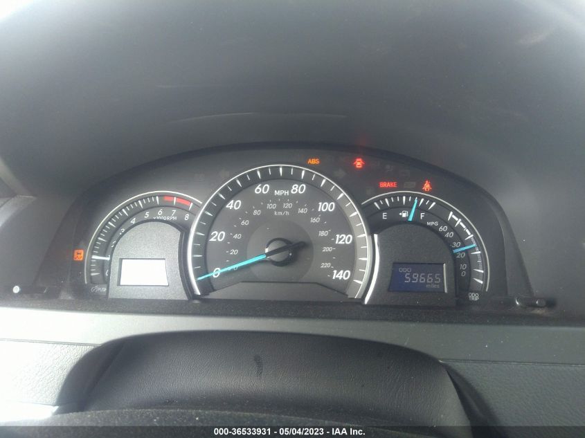 2013 TOYOTA CAMRY L/LE/SE/XLE - 4T1BF1FK3DU709165