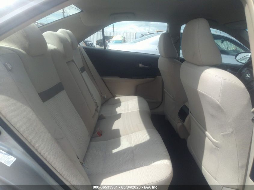 2013 TOYOTA CAMRY L/LE/SE/XLE - 4T1BF1FK3DU709165