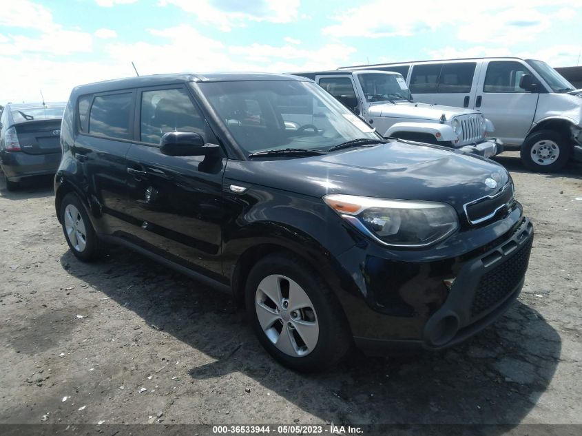 2014 KIA SOUL BASE - KNDJN2A26E7046822