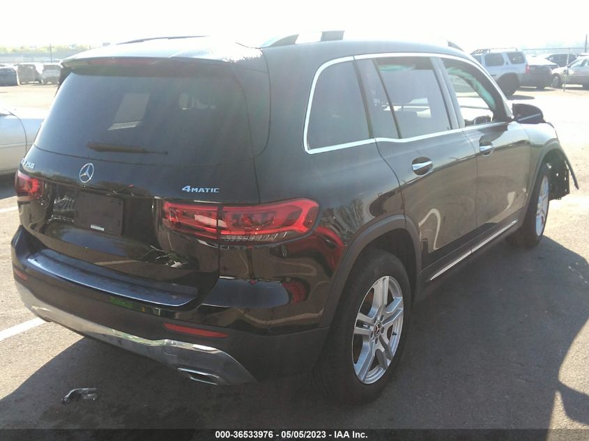2022 MERCEDES-BENZ GLB GLB 250 W1N4M4HB7NW196650