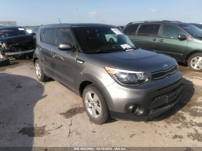 2019 KIA SOUL BASE - KNDJN2A27K7641786