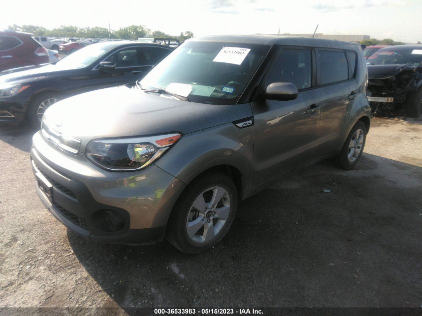 2019 KIA SOUL BASE - KNDJN2A27K7641786