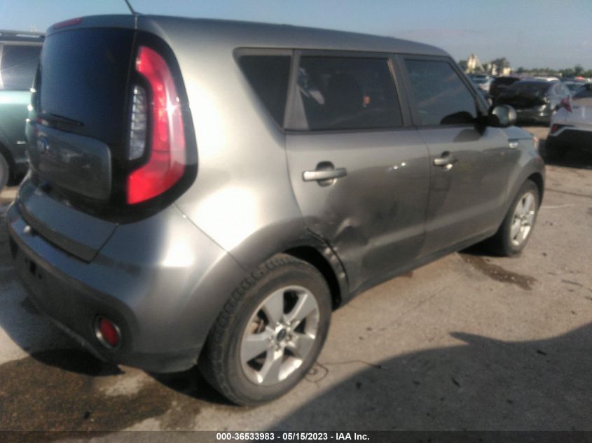 2019 KIA SOUL BASE - KNDJN2A27K7641786