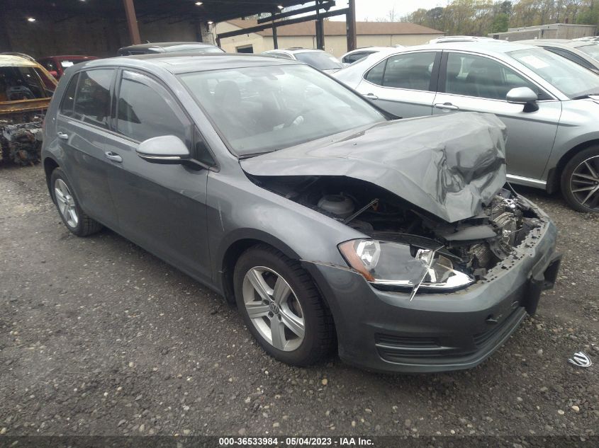 2017 VOLKSWAGEN GOLF S - 3VW217AUXHM032816