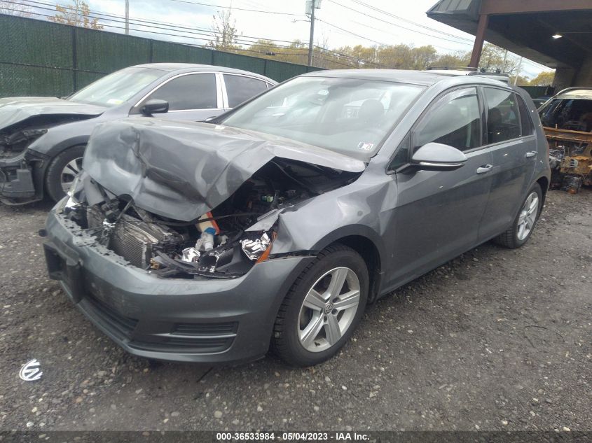 2017 VOLKSWAGEN GOLF S - 3VW217AUXHM032816