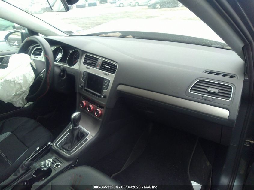 2017 VOLKSWAGEN GOLF S - 3VW217AUXHM032816