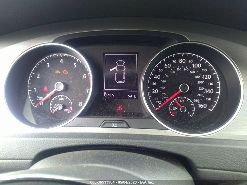 2017 VOLKSWAGEN GOLF S - 3VW217AUXHM032816