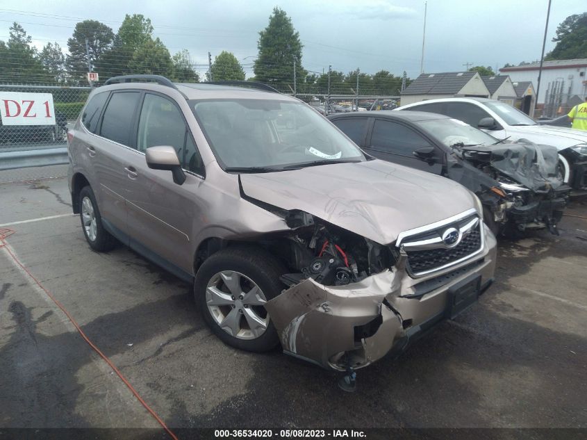 2015 SUBARU FORESTER 2.5I LIMITED - JF2SJAHC9FH406929