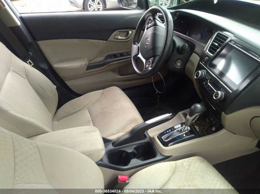 2015 HONDA CIVIC SEDAN SE - 19XFB2F79FE235453