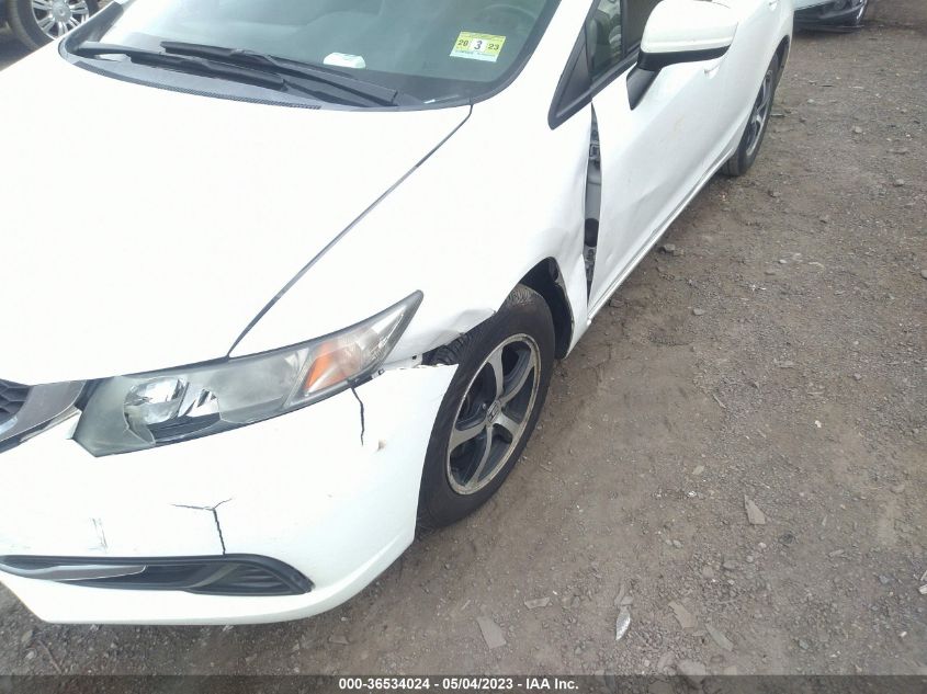 2015 HONDA CIVIC SEDAN SE - 19XFB2F79FE235453