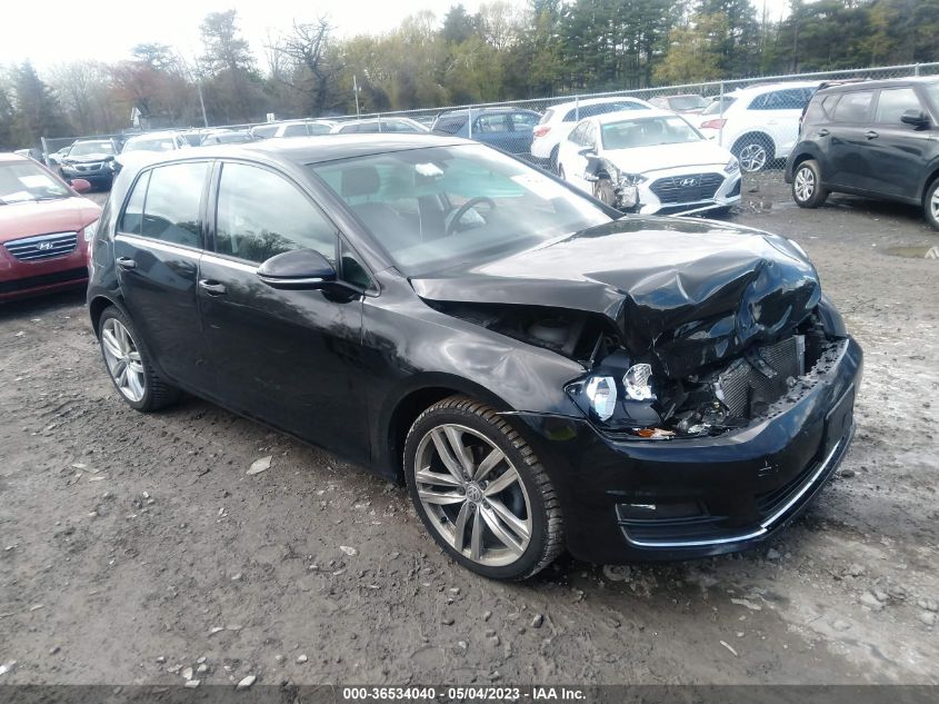 2015 VOLKSWAGEN GOLF TDI SEL - 3VW2A7AU2FM012945