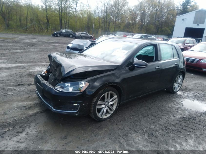2015 VOLKSWAGEN GOLF TDI SEL - 3VW2A7AU2FM012945