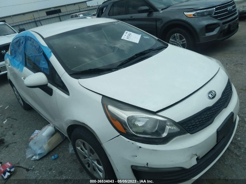 2016 KIA RIO LX - KNADM4A36G6686717