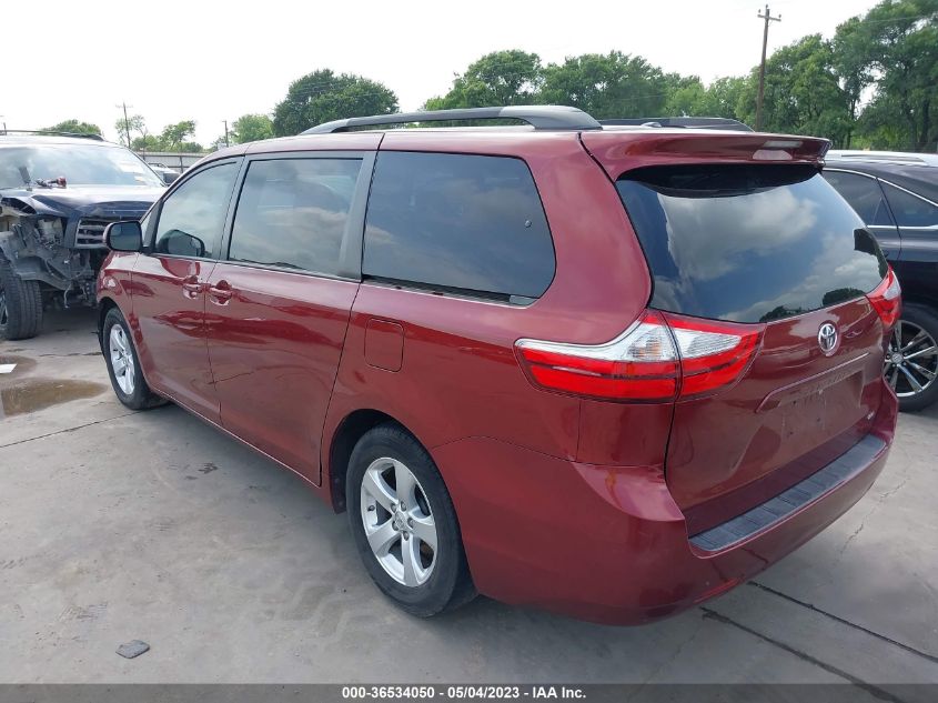 2015 TOYOTA SIENNA LE - 5TDKK3DC9FS618982