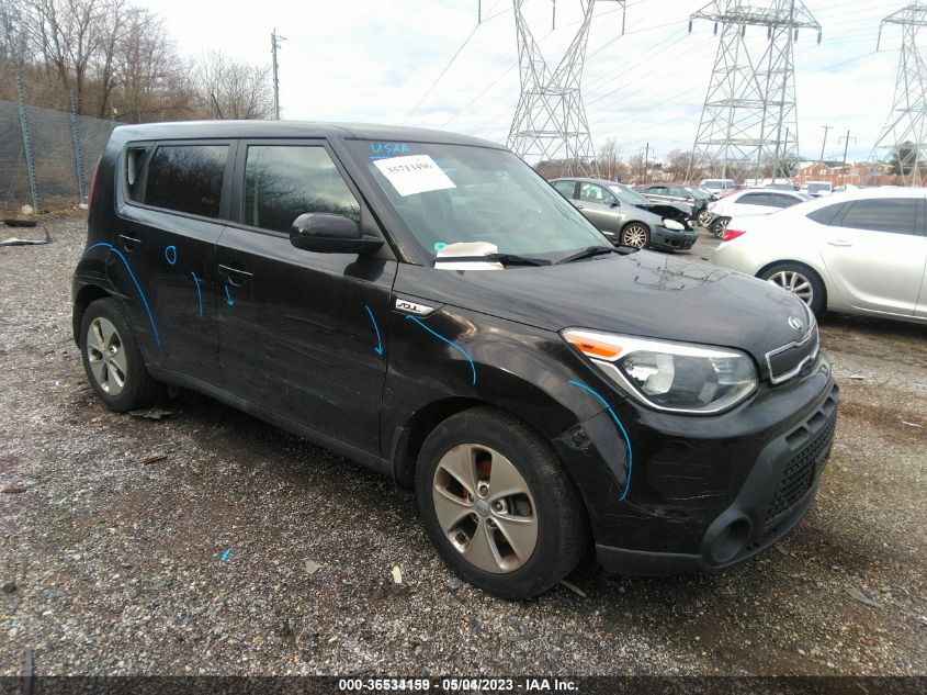 2016 KIA SOUL BASE - KNDJN2A21G7243058