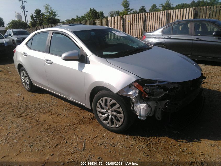 2018 TOYOTA COROLLA L/LE/XLE/SE/XSE - 2T1BURHE5JC082493