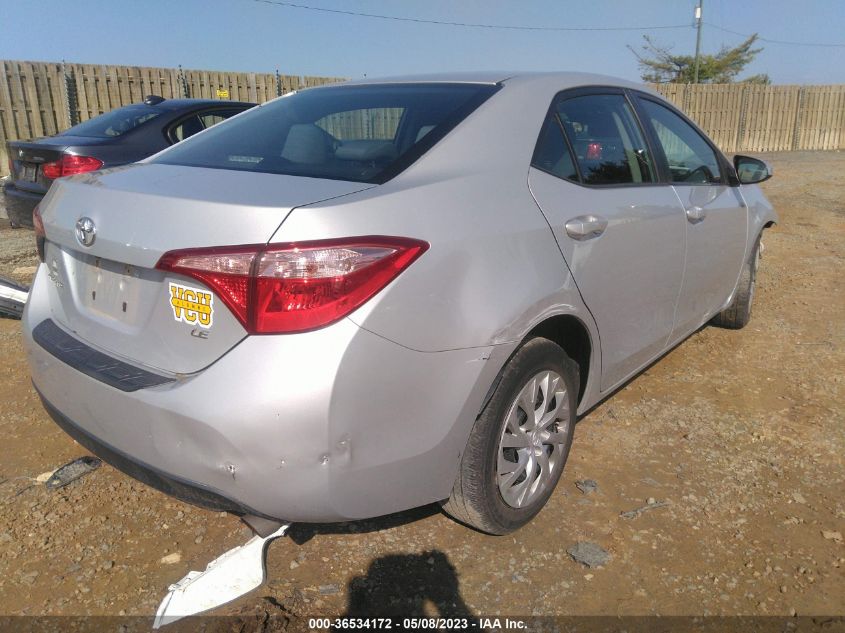 2018 TOYOTA COROLLA L/LE/XLE/SE/XSE - 2T1BURHE5JC082493