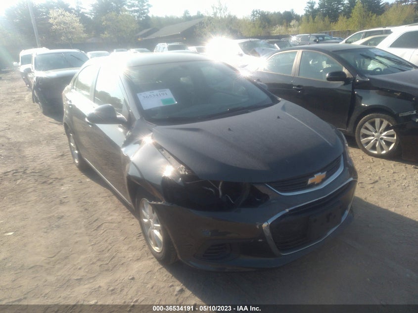 VIN 1G1JD5SH2H4101904 2017 CHEVROLET SONIC LT