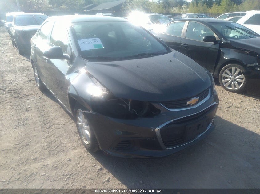VIN 1G1JD5SH2H4101904 2017 CHEVROLET SONIC LT