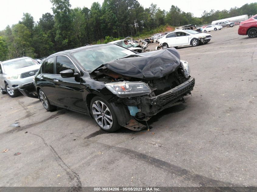 2014 HONDA ACCORD SEDAN SPORT - 1HGCR2F56EA130515