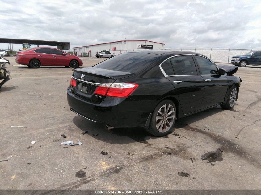 2014 HONDA ACCORD SEDAN SPORT - 1HGCR2F56EA130515