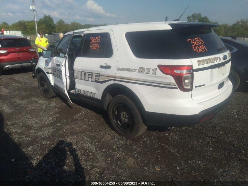 2014 FORD UTILITY POLICE 1FM5K8AR6EGC08132