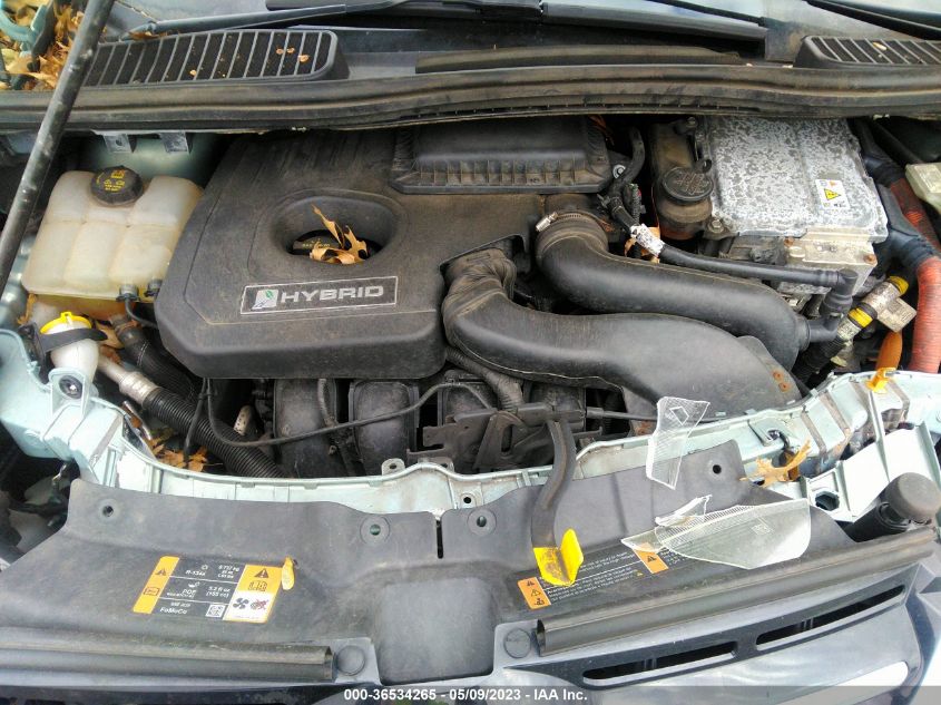 2013 FORD C-MAX HYBRID SE - 1FADP5AU8DL550472