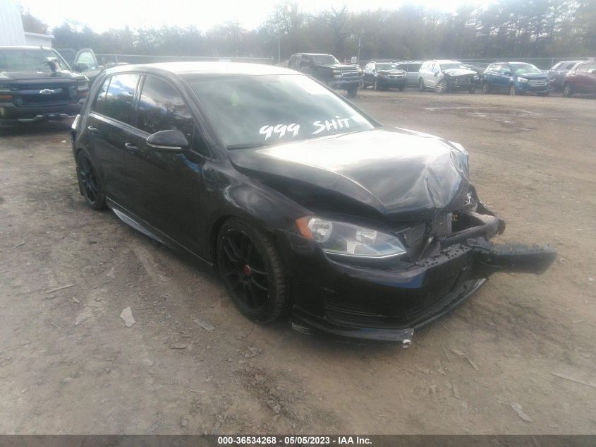 2016 VOLKSWAGEN GOLF TSI S - 3VW117AU7GM037207