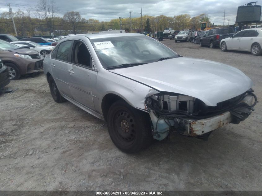 2014 CHEVROLET IMPALA LIMITED POLICE POLICE - 2G1WD5E36E1186968