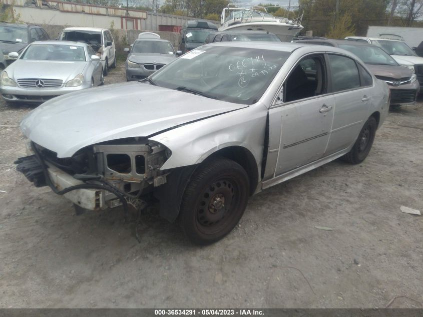2014 CHEVROLET IMPALA LIMITED POLICE POLICE - 2G1WD5E36E1186968