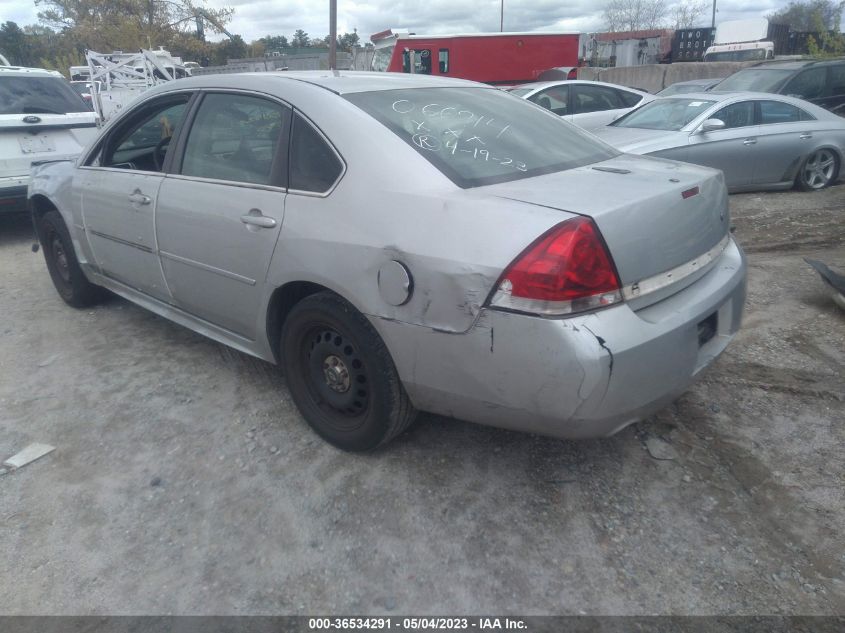 2014 CHEVROLET IMPALA LIMITED POLICE POLICE - 2G1WD5E36E1186968