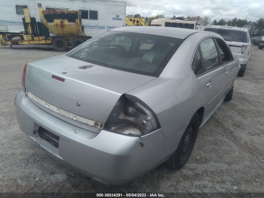 2014 CHEVROLET IMPALA LIMITED POLICE POLICE - 2G1WD5E36E1186968
