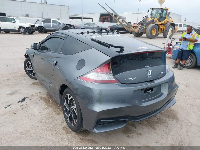 2016 HONDA CR-Z LX JHMZF1D44GS001335