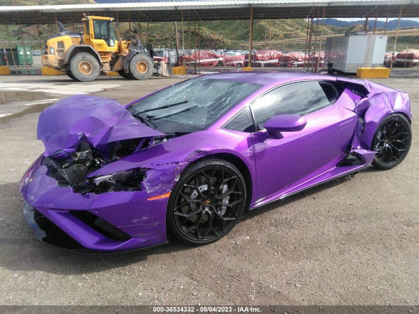 2022 LAMBORGHINI HURACAN EVO RWD ZHWUF5ZF8NLA19836
