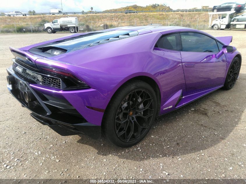 2022 LAMBORGHINI HURACAN EVO RWD ZHWUF5ZF8NLA19836