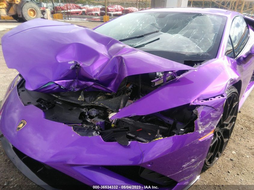 2022 LAMBORGHINI HURACAN EVO RWD ZHWUF5ZF8NLA19836