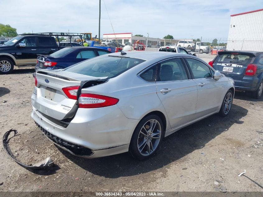 2016 FORD FUSION TITANIUM - 3FA6P0K97GR278640