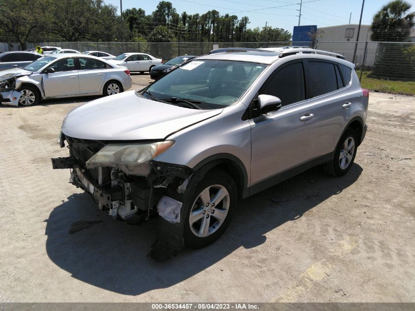 VIN 2T3WFREV7DW004999 2013 TOYOTA RAV4 no.2