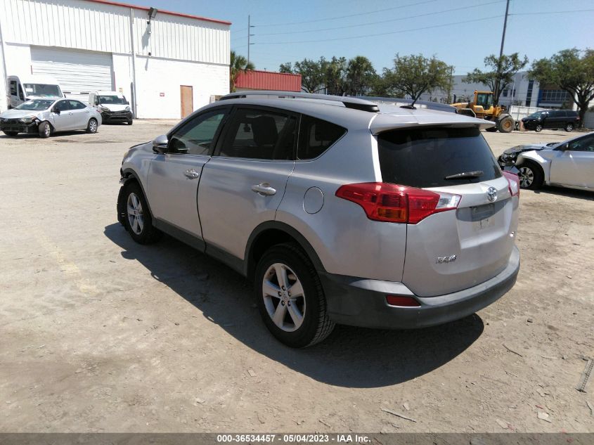 VIN 2T3WFREV7DW004999 2013 TOYOTA RAV4 no.3