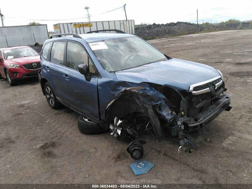 2018 SUBARU FORESTER - JF2SJABC0JH489796