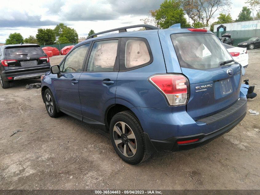 2018 SUBARU FORESTER - JF2SJABC0JH489796