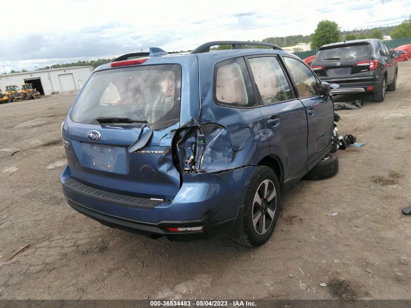 2018 SUBARU FORESTER - JF2SJABC0JH489796