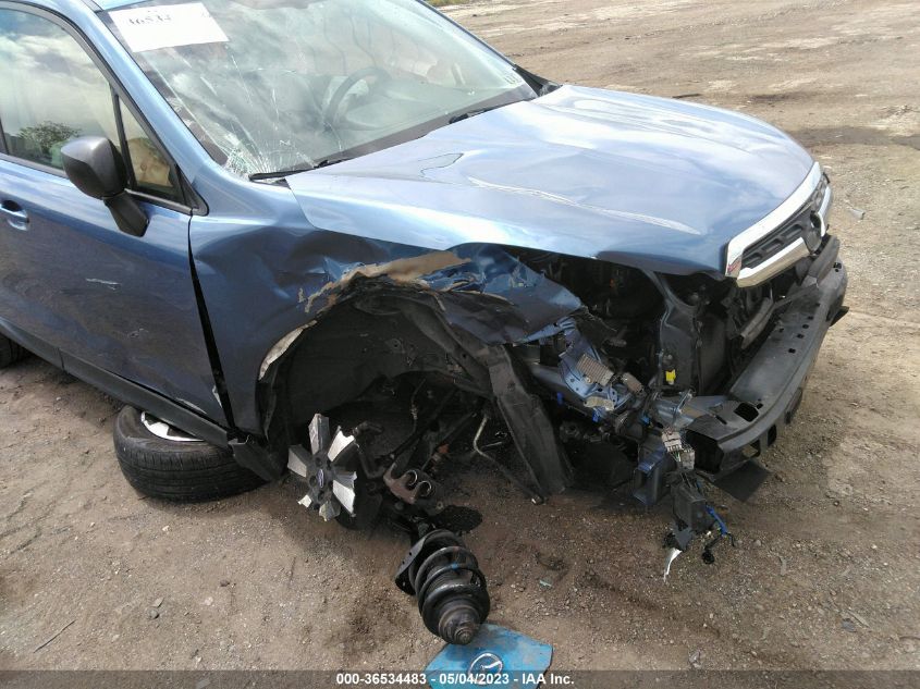 2018 SUBARU FORESTER - JF2SJABC0JH489796