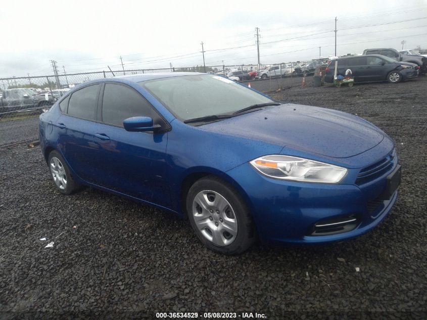 2013 DODGE DART AERO - 1C3CDFAH7DD315843