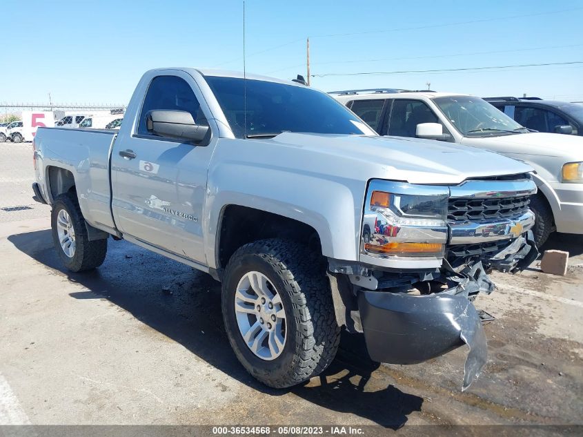 2018 CHEVROLET SILVERADO 1500 WORK TRUCK - 1GCNCNEH2JZ199543