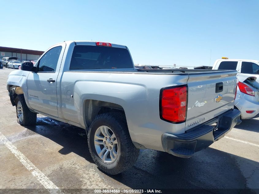 2018 CHEVROLET SILVERADO 1500 WORK TRUCK - 1GCNCNEH2JZ199543