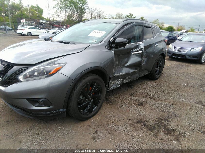 2018 NISSAN MURANO SL - 5N1AZ2MH9JN119333
